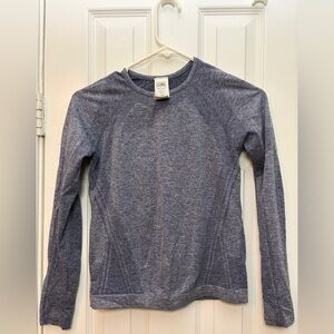 Athleta Girl Blue Long Sleeve Tee